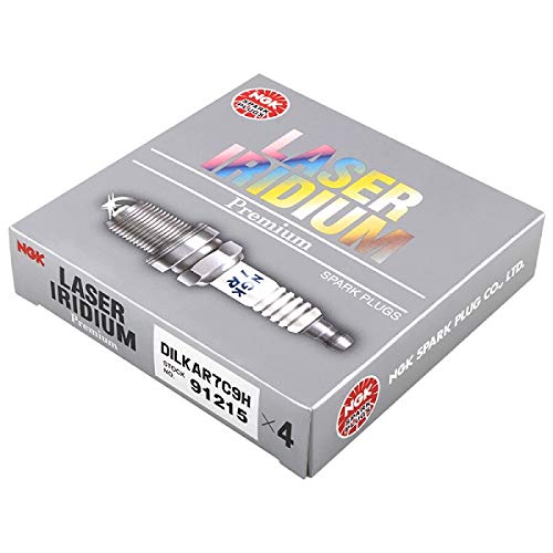 NGK Spark Plug 91215 DILKAR7C9H - Pack of 4 - High Performance Iridium Spark Plugs for Honda, Toyota, Lexus - Perfect for Engine Tuning & Performance Upgrades