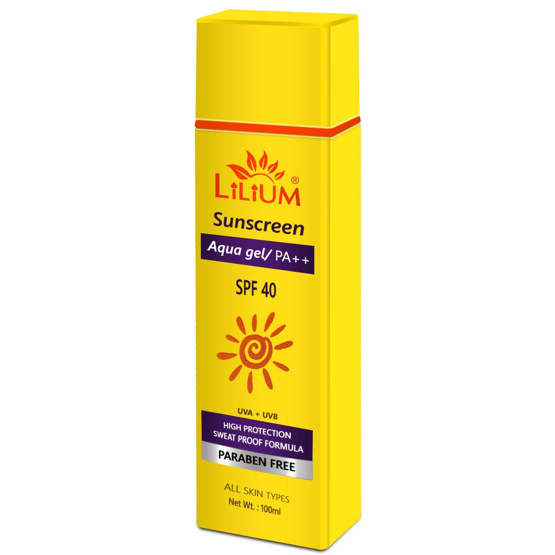 Lilium Herbal Sunscreen Body Lotion SPF 30 - 100ml Natural UV Protection for Face & Body - Perfect for Beach, Swimming & Outdoor Activities