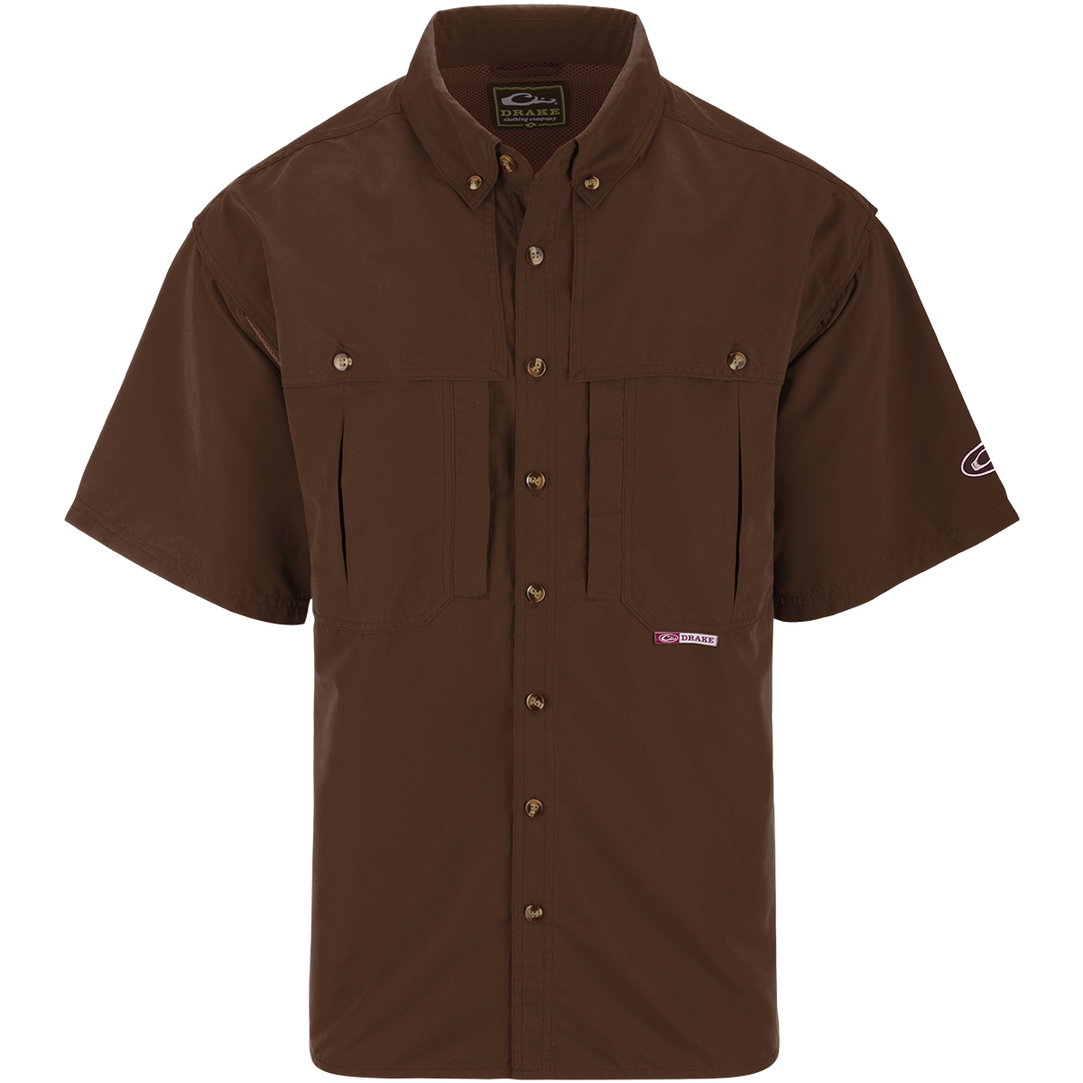 Solid Wingshooter's Short Sleeve Shirt for Men - Lightweight Hunting & Outdoor Shirt - Perfect for Summer Hunting, Fishing, and Outdoor Adventures