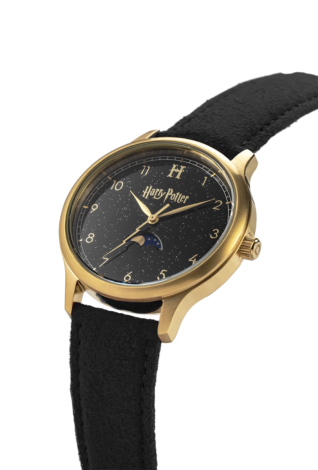 Uncle Jack Harry Potter Limited Edition Watches for Men & Women - Stainless Steel Case, Suede Band | Hogwarts House Collection (Gryffindor, Slytherin, Hufflepuff, Ravenclaw) | Perfect Gift for Fans, Cosplay & Everyday Wear