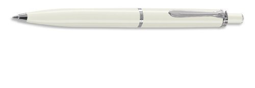 Pelikan Tradition Series 205 White Ballpoint Pen with Silver Gift Box (971929) - Premium Writing Instrument for Business, Gifts & Everyday Use