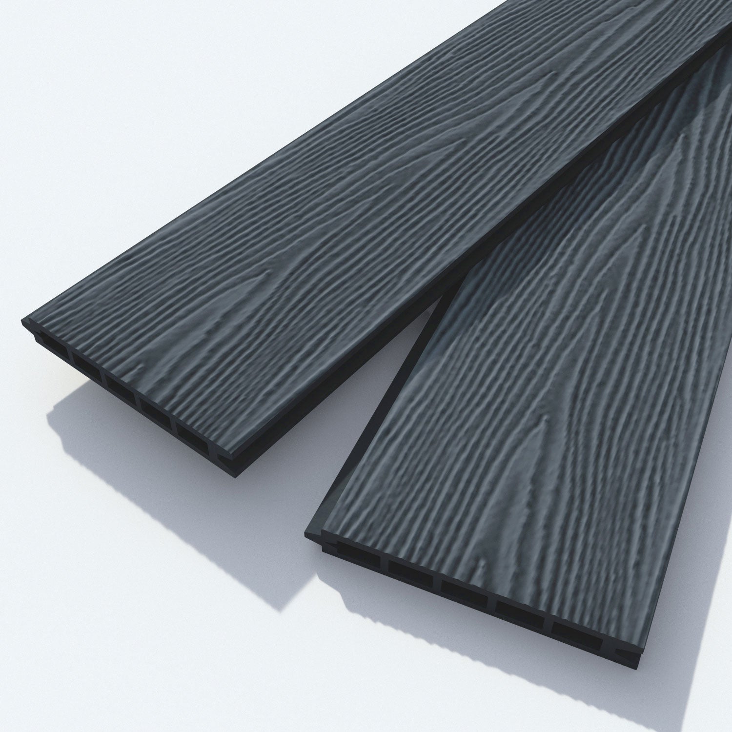 Classic Aspen Fence Panel - Anthracite Color with Aluminum Posts | Durable Outdoor Privacy Fence for Backyard, Garden & Pool Areas