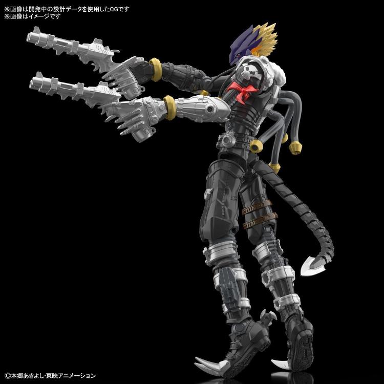 Figure Rise Standard Digimon Tamers Beelzemon (Amplified) Model Kit - DIY Action Figure Building Set for Collectors & Anime Fans - Perfect for Display, Cosplay & Gifts