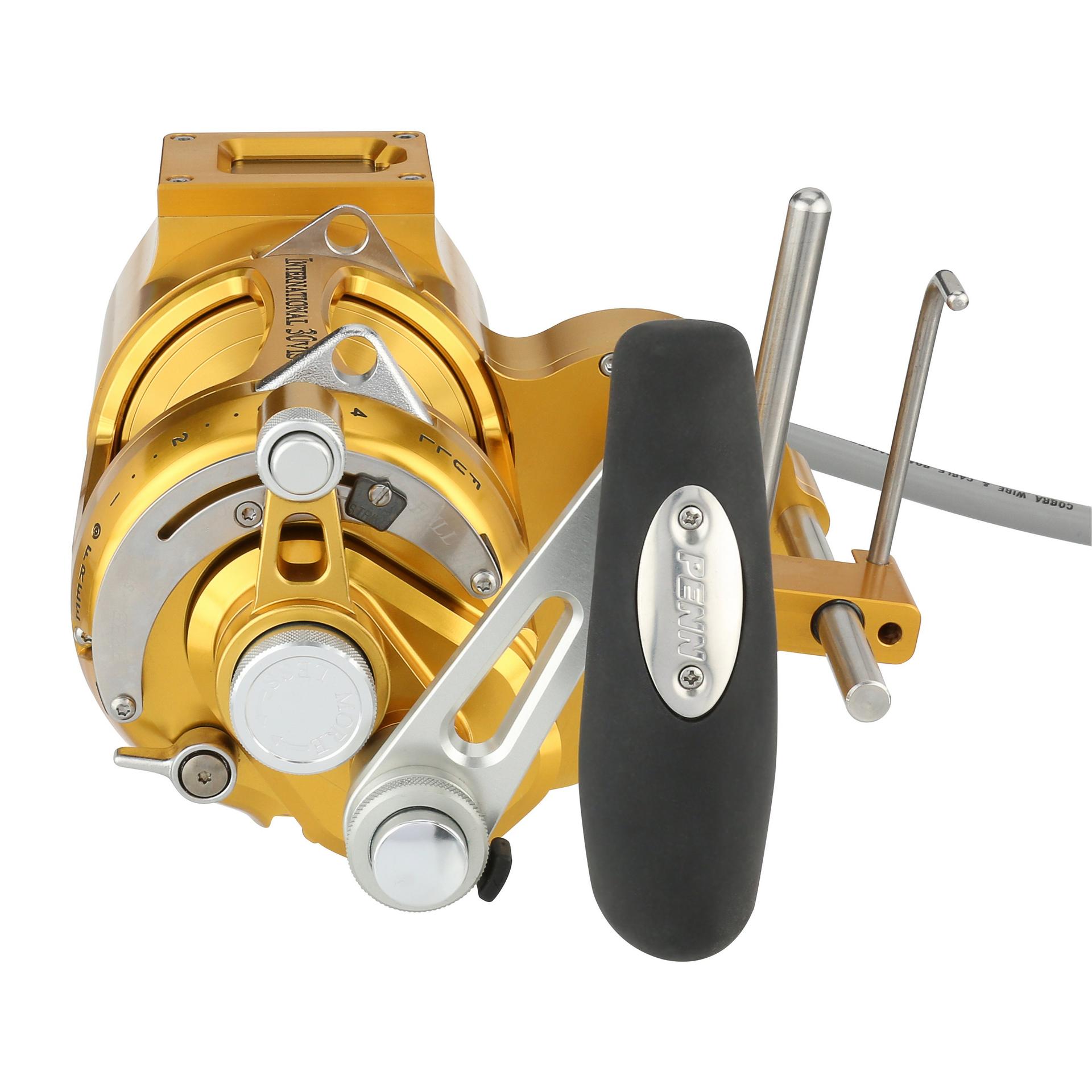 International® VI Autostop Electric Fishing Reel - Saltwater & Freshwater Spinning Reel with Auto-Stop Technology for Bass, Trout, and Catfish Fishing