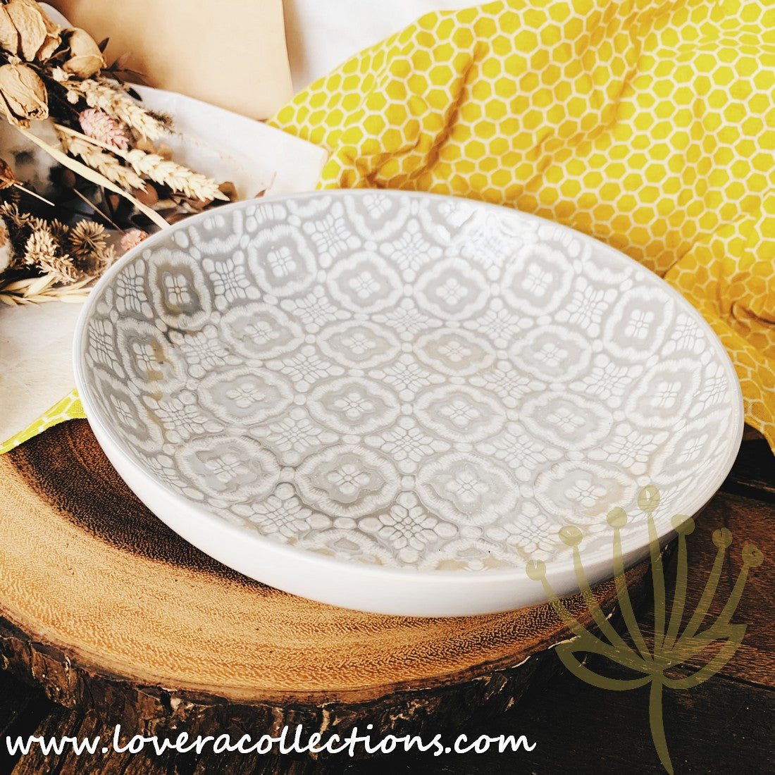 65% Off Clearance Sale - Assorted Pattern Pasta Dishes Set | Durable Ceramic Dinner Plates for Pasta, Salad & Dessert | Perfect for Italian Restaurants, Family Dinners & Party Serving