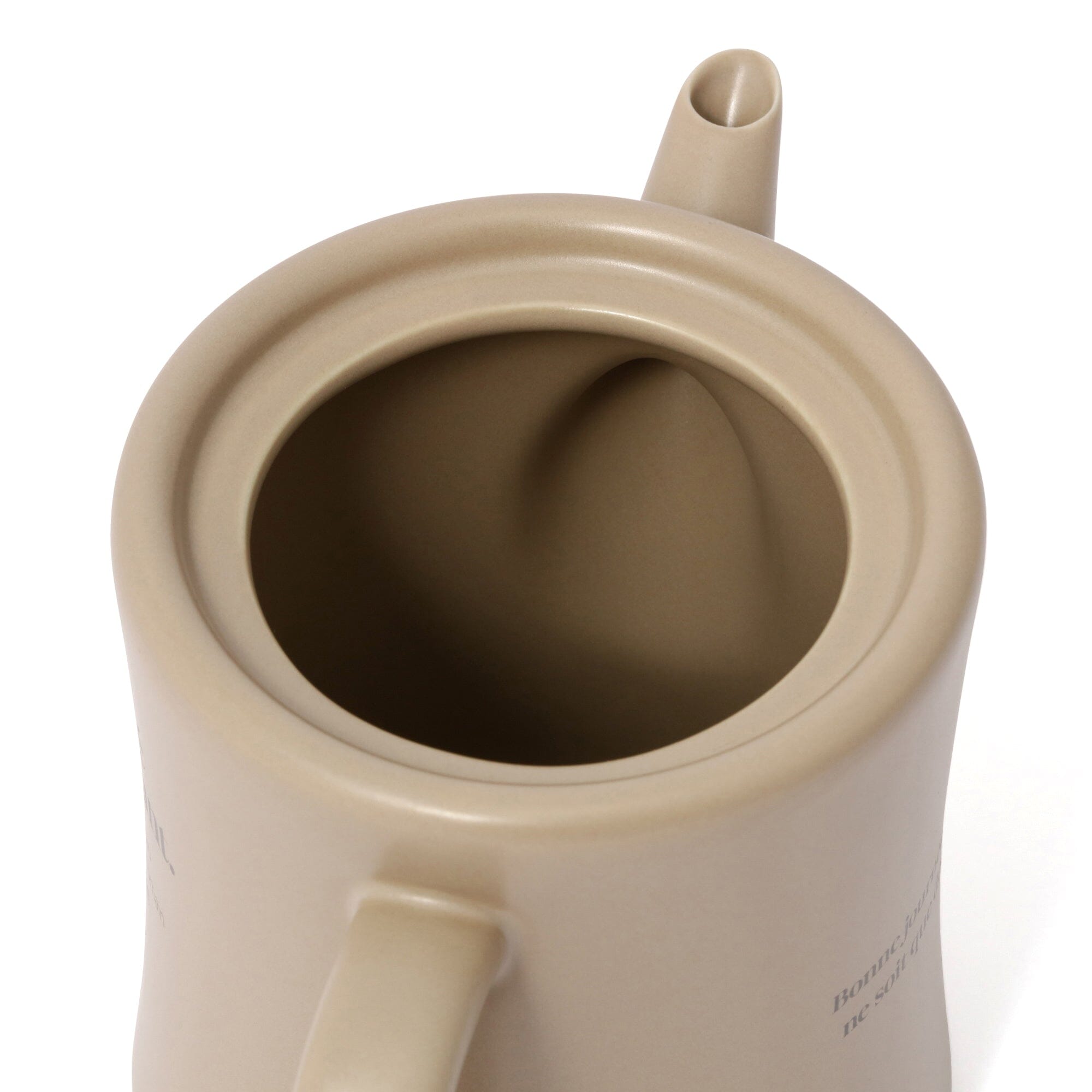 Premium Brown Ceramic Teapot for Coffee & Tea - Elegant & Durable for Home, Office, or Restaurant Use