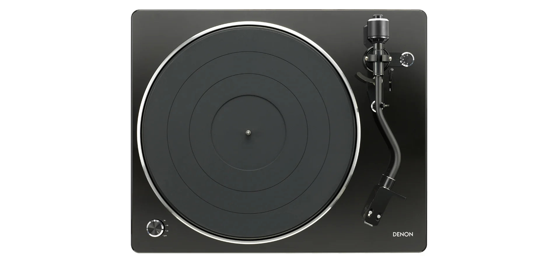 Denon DP-400 Fully Automatic Turntable with Built-in Speed Sensor - Perfect for Vinyl Record Playback at Home or DJ Setup