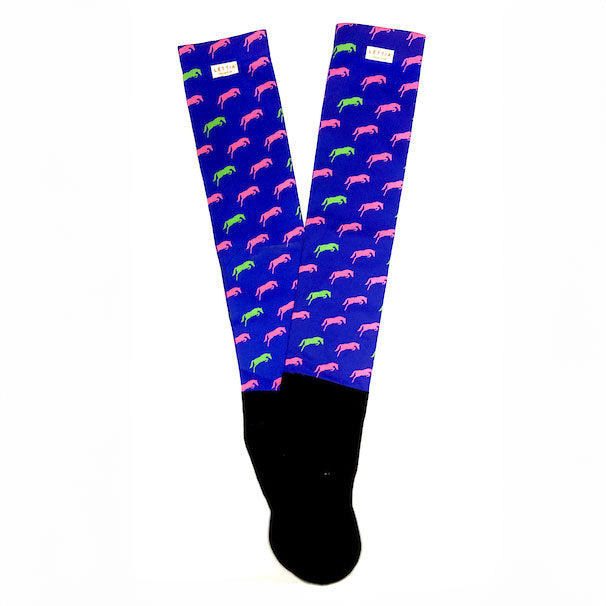 Lettia Preppy Jumper Padded Boot Socks - Warm Winter Knit Socks for Women & Girls - Perfect for Boots, Snow Days & Cozy Outfits