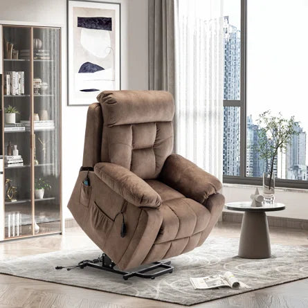 Premium Merino Wool Recliner Cover - Soft & Breathable Chair Protector for Living Room, Office, and Home Theater Comfort