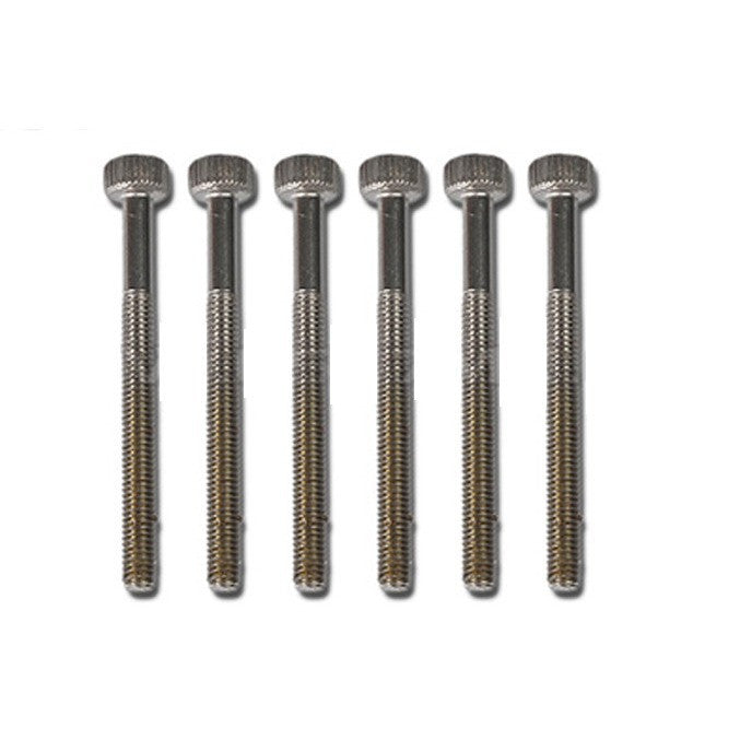 Premium M3 x 33mm Stainless Steel Sleeve Screws (6-Piece Set) - Perfect for Tarot Card Holders, DIY Projects & Home Decor