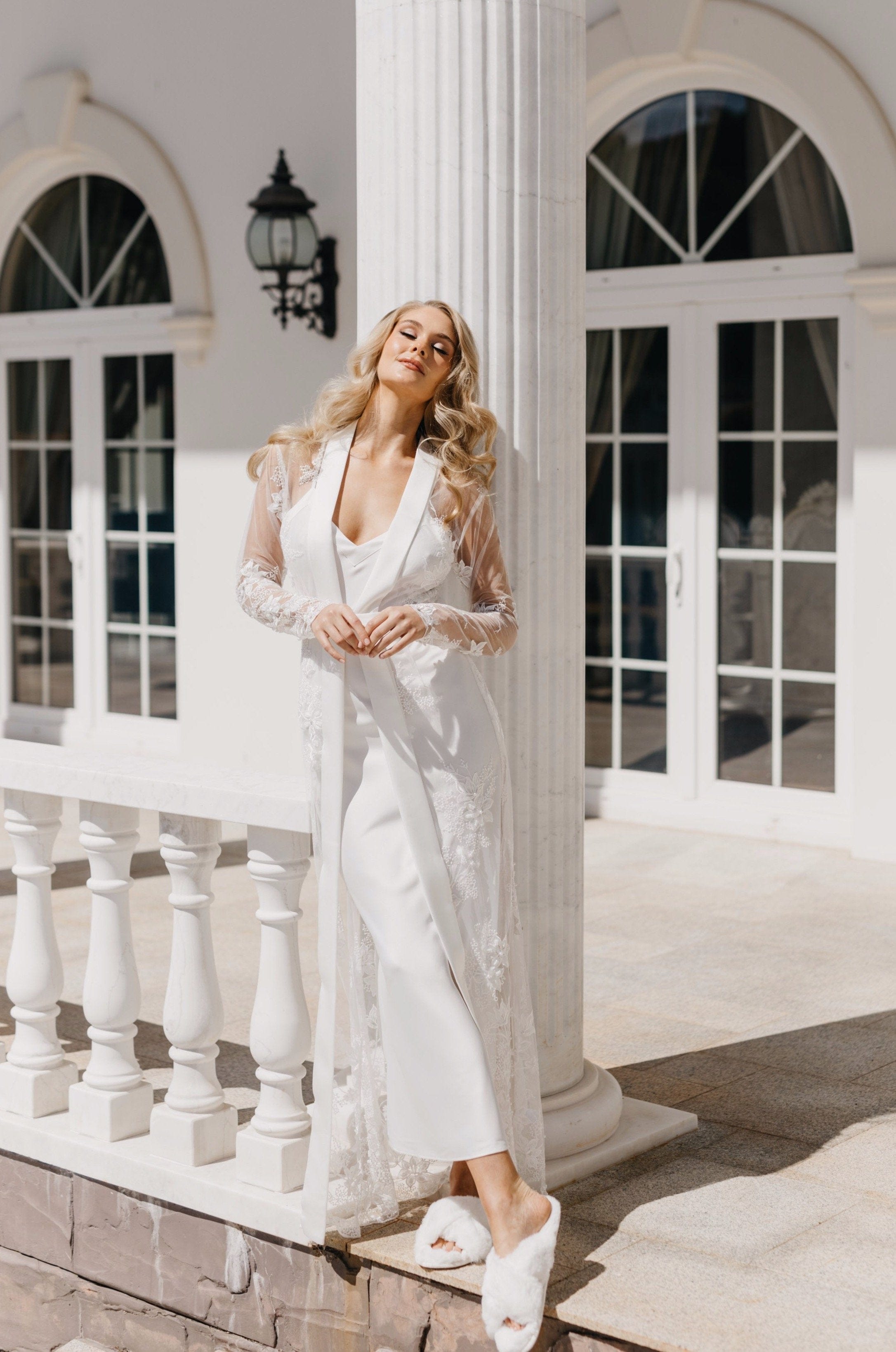 Monique Pearl Beaded Maxi Dress with Slip - Elegant Long Formal Gown for Women - Perfect for Weddings, Galas, and Special Occasions