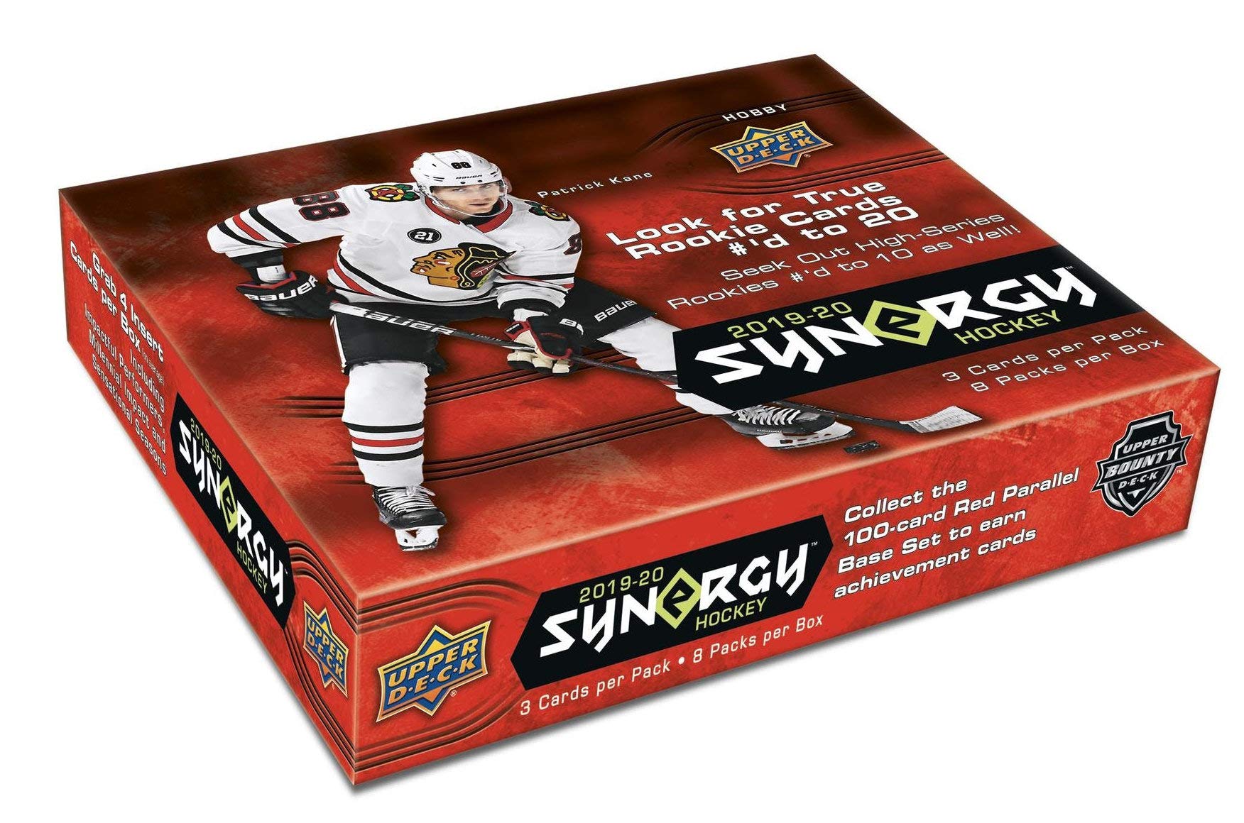 2019-2020 Upper Deck Synergy NHL Hockey Trading Card Box - 8 Packs per Box | Collectible Hockey Cards for Fans & Investors | Perfect for Trading, Collecting & Fantasy Leagues