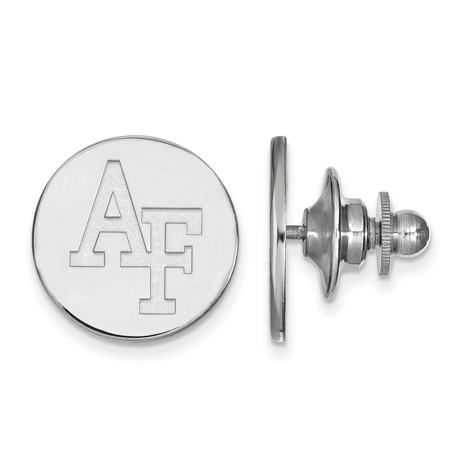 Air Force Lapel Pin - Sterling Silver Military Badge for Uniform, Jacket & Suit - Perfect for Veterans, Officers & Patriotic Gifts