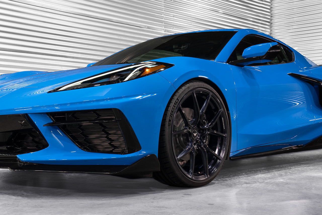 2021 Corvette C8 VPX 101 Brushed Black Air Intake System - High Performance Cold Air Intake Kit for Racing & Street Driving