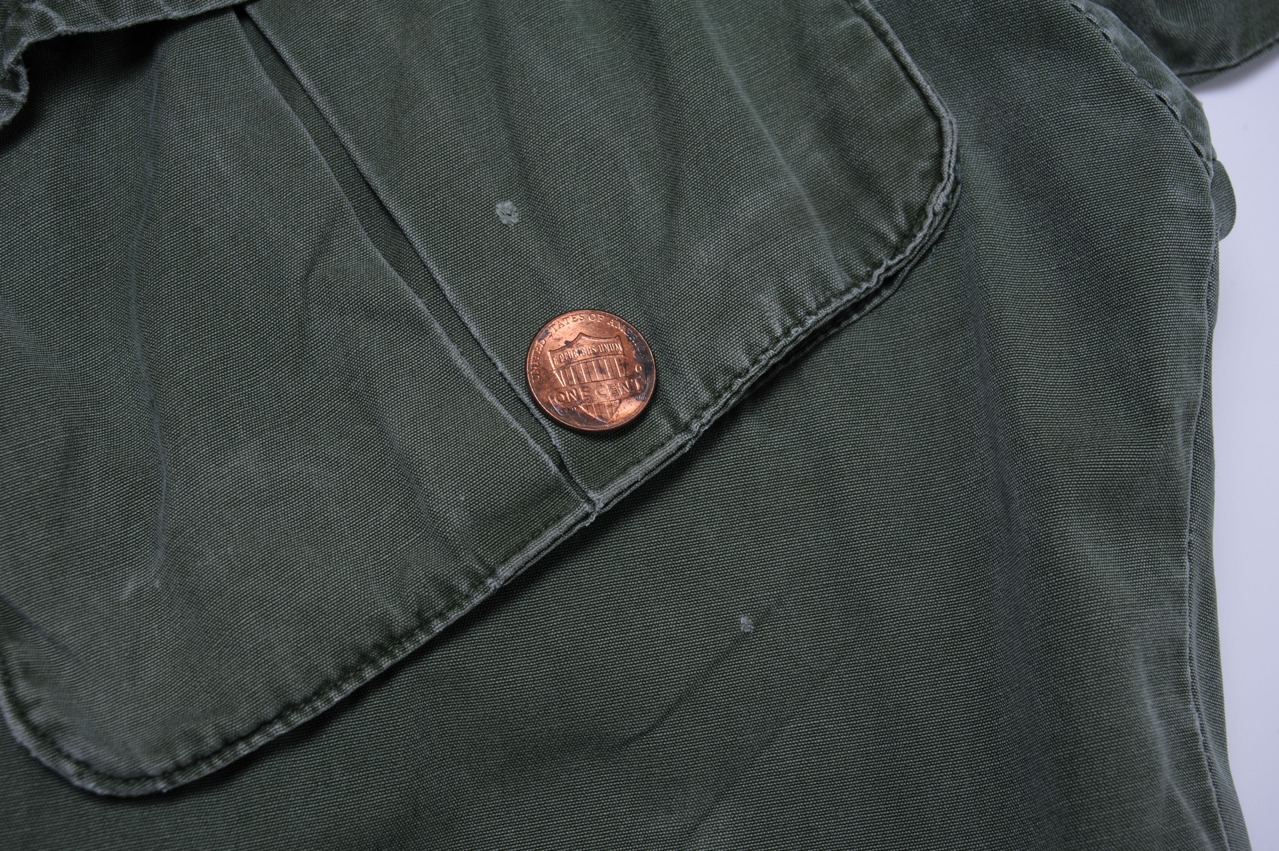 Vintage US Army Tropical Combat Jacket Ripstop 1969 Vietnam War Small Regular - Military Reenactment, Outdoor Adventure, and Collectible Apparel
