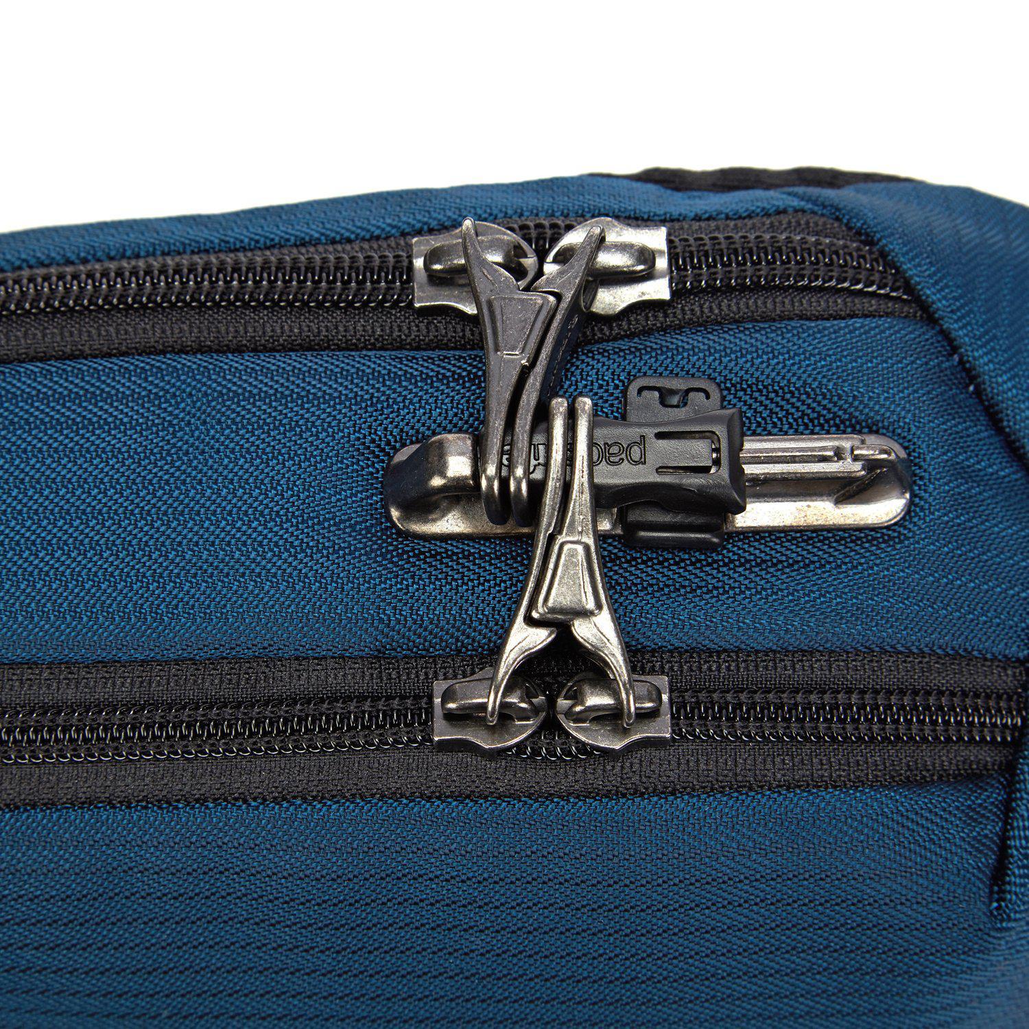 Pacsafe Econyl Vibe 325 Anti-Theft Sling Pack - Secure Crossbody Bag for Travel, Commuting & Outdoor Adventures | Water-Resistant & RFID Protection