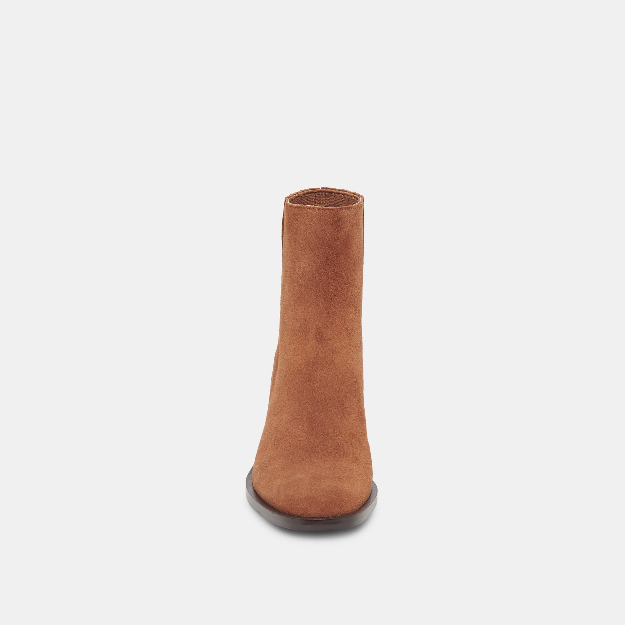 LINNY H2O Wide Calf Brown Suede Rain Boots for Women - Waterproof Winter & Spring Footwear for Outdoor Walking, Gardening & Wet Weather