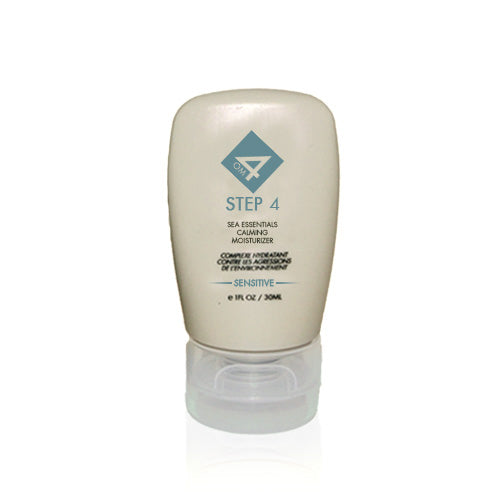 Organic OM4 Sensitive Skin Calming Moisturizer for Men - Hydrating Face Cream with Sea Essentials - Soothes & Nourishes Dry, Irritated Skin - Perfect for Daily Skincare Routine & Post-Shave Care