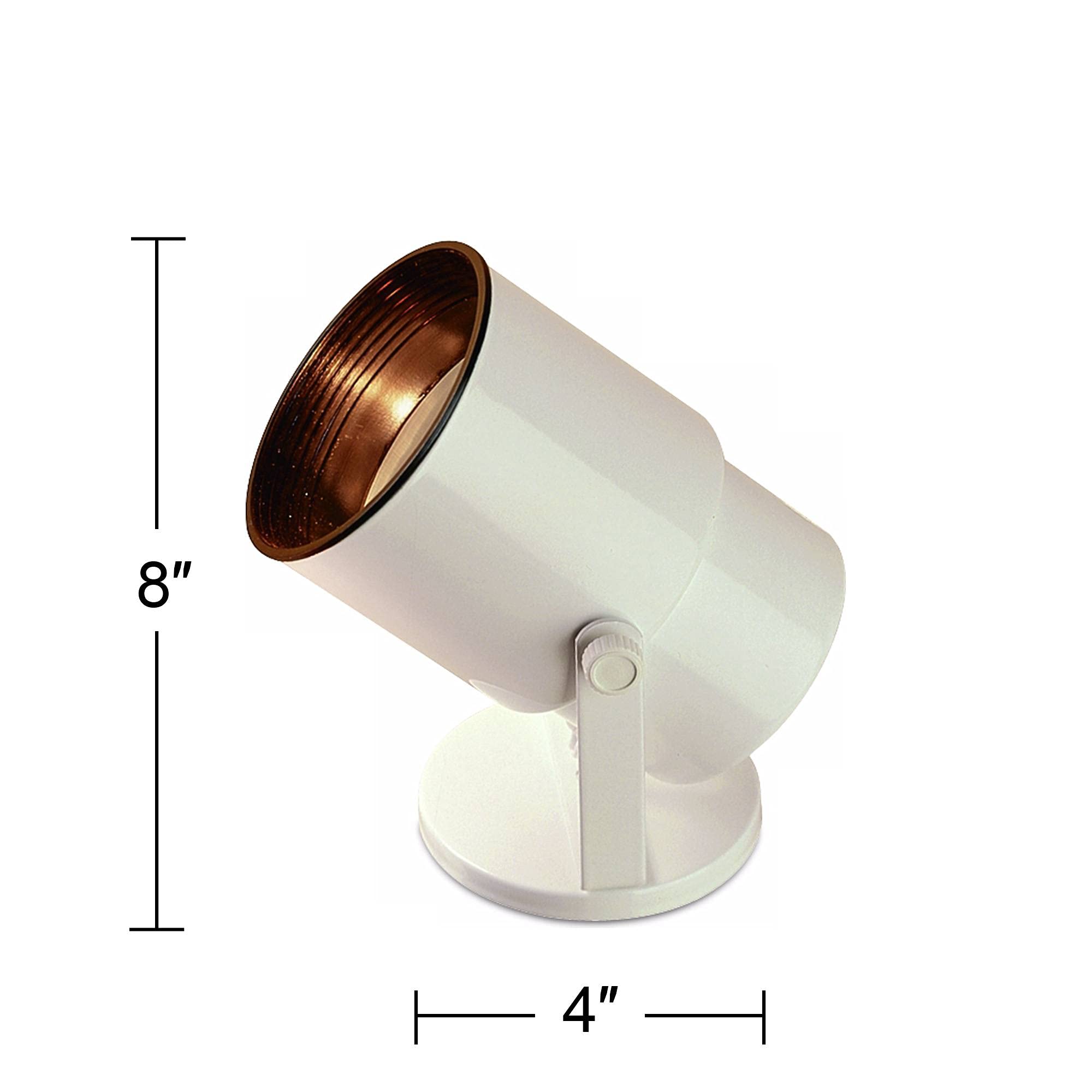 Staccato Set of 4 Adjustable Uplighting Accent Spotlights - 8