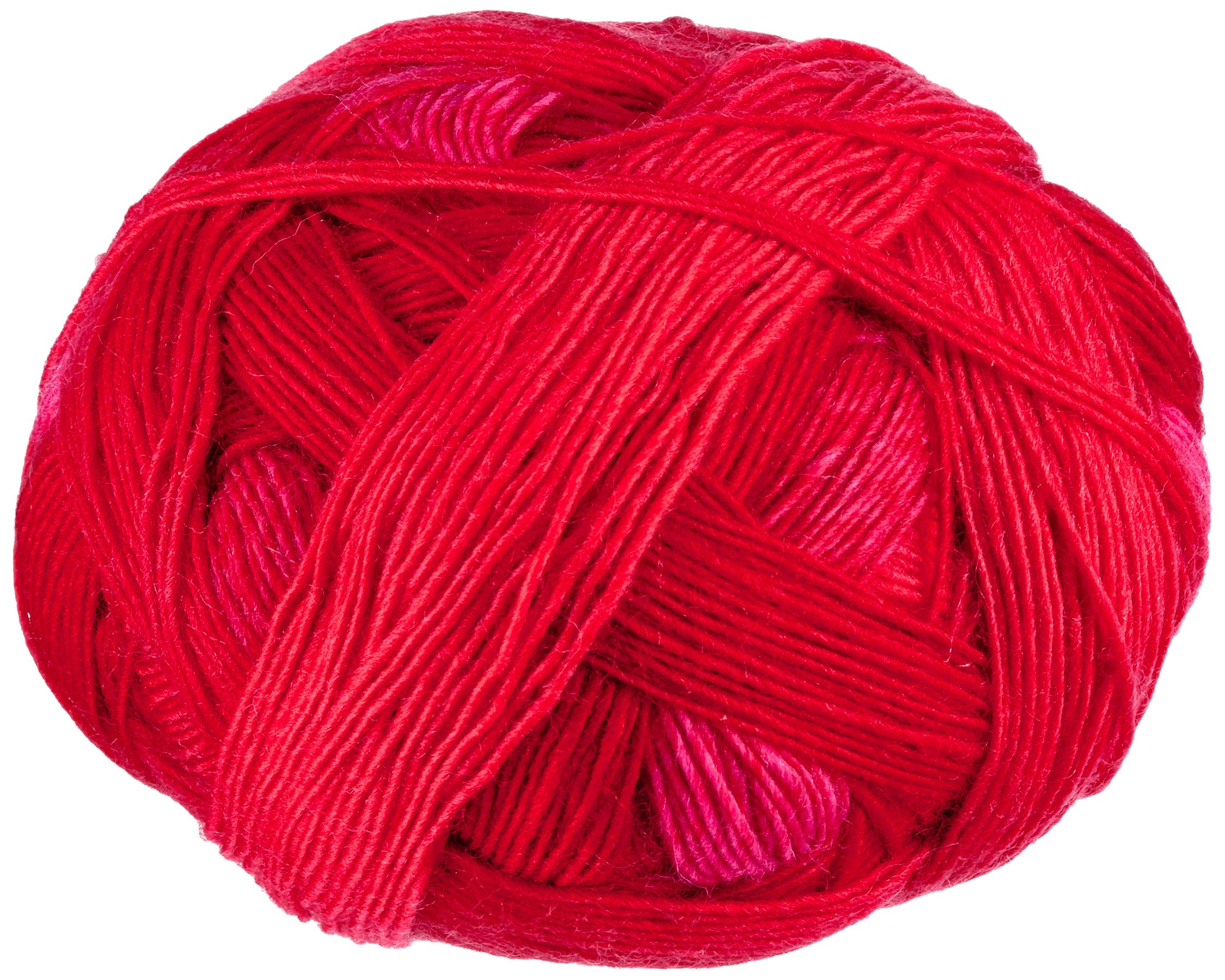 Schoppel Zauberball 100 Yarn - #2166 Hot Iron - Premium Hand-Dyed Wool for Knitting & Crocheting - Perfect for Scarves, Sweaters & Home Decor Projects