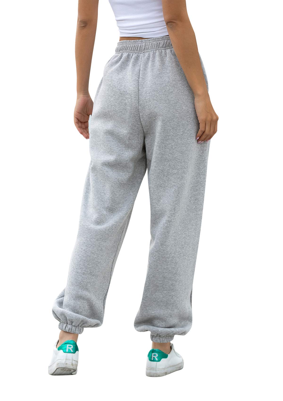 YLDUJ AMUM Women's Sweatpants - Casual Drawstring Jogger Pants with Pockets for Workout, Yoga, Running & Lounge Wear - Soft Athletic Sweatpants for Women