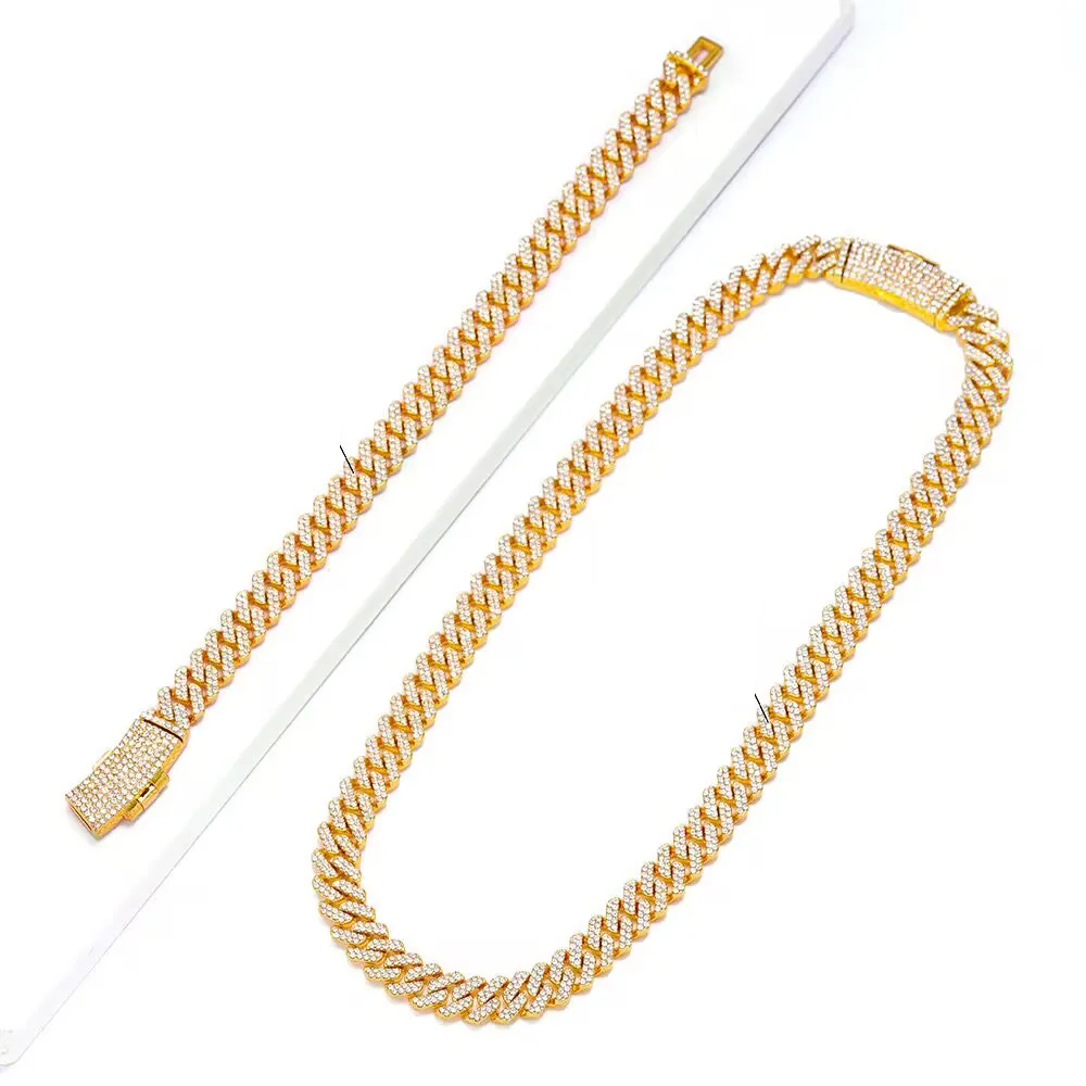 22K Gold Moissanite Diamond Watch Necklace for Women - Elegant Iced Out Bling Jewelry - Perfect for Parties, Weddings & Special Occasions