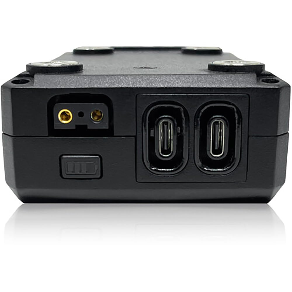 Core SWX Powerbase Edge SNAP 49Wh Smart-Stacking Battery Pack Bundle with Quick Release Plate - Compatible with DSLR, Mirrorless Cameras & Video Equipment - Perfect for On-Location Shooting, Live Streaming & Professional Videography