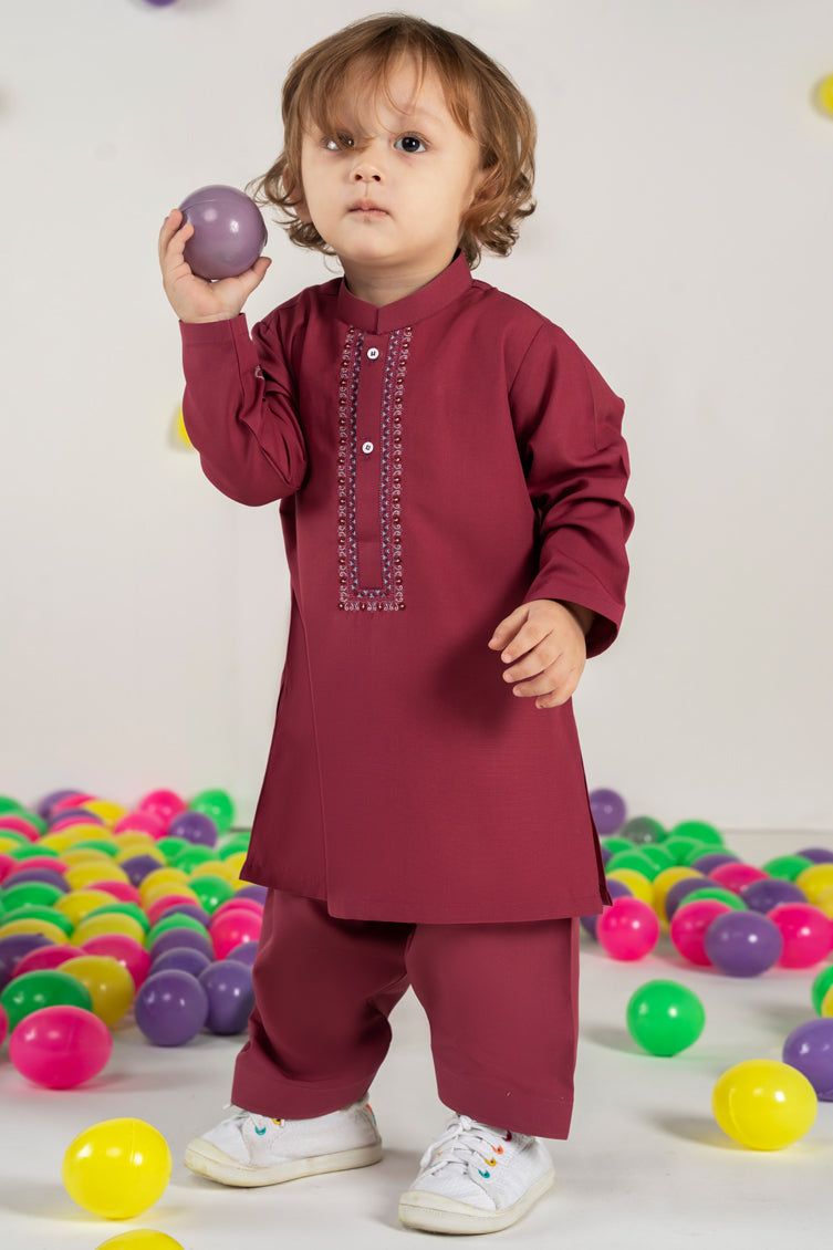 Elegant Pink Blended Shalwar Kameez by J. Junaid Jamshed - Traditional Pakistani Dress for Women, Perfect for Weddings, Eid & Special Occasions