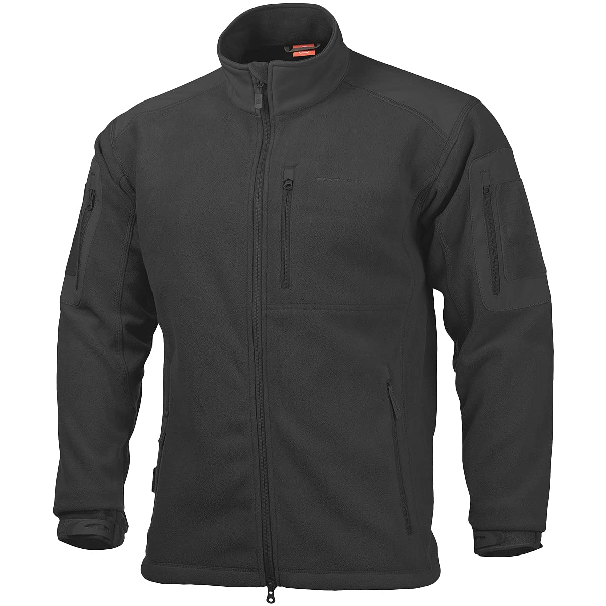 Men's Perseus Fleece Jacket 2.0 - Lightweight Warm Winter Coat for Outdoor Activities & Casual Wear - Black