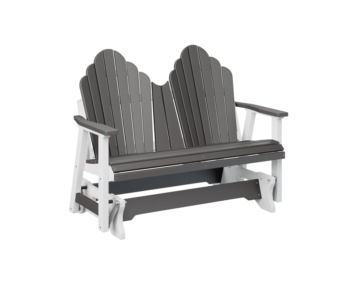 Berlin Gardens Cozi Back Double Glider - Outdoor Patio Swing with Canopy, Comfortable 2-Person Bench Glider for Garden, Porch, Deck - Perfect for Relaxing and Enjoying Nature