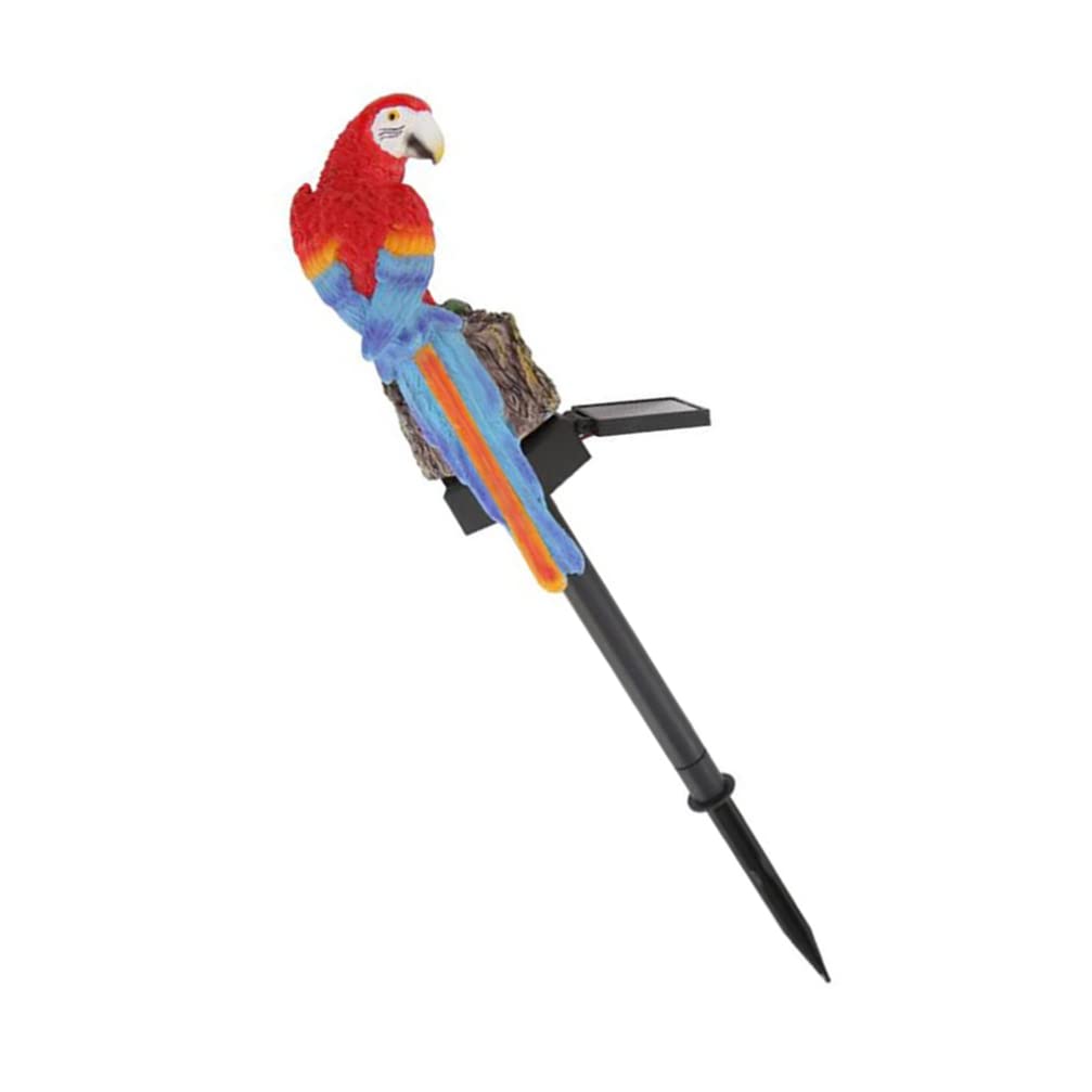 Beaupretty Solar Parrot Stake Light - Waterproof Outdoor Garden Decor with LED Solar Lamp, Parrot Design for Yard, Pathway & Patio Lighting (Solar Powered, Auto On/Off) - Perfect for Garden Decor, Walkway Illumination & Landscape Accent Lighting