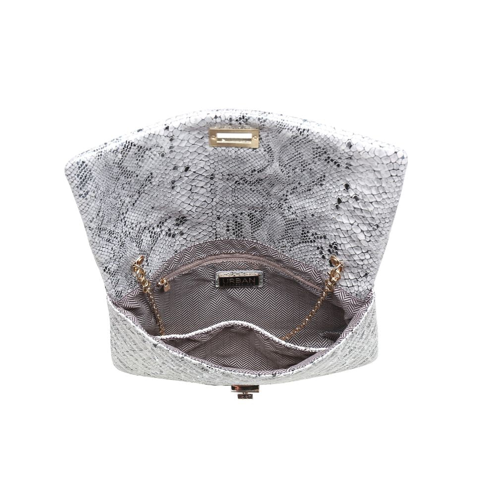 Victoria Snake Print Clutch Purse - Elegant Women's Evening Bag for Parties, Weddings & Special Occasions