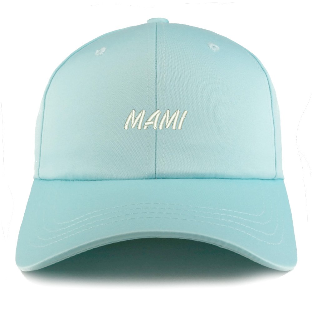 Trendy Women's Embroidered Structured Satin Baseball Cap - Adjustable Size Fashion Hat for Outdoor, Sports & Casual Wear