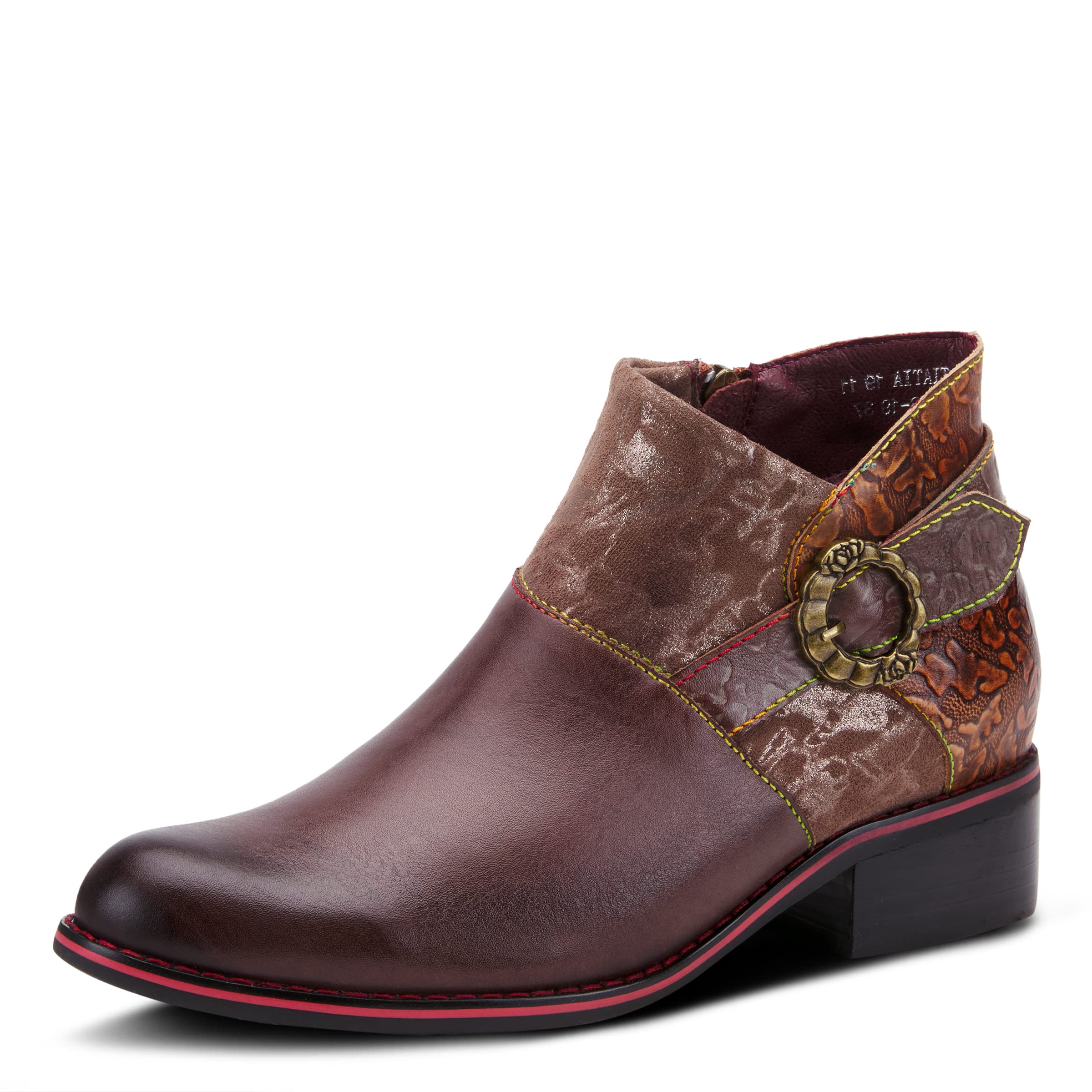 Spring Step L'Artiste Women's Tiatia Ankle Boot - Comfortable Fashion Booties for Women, Slip Resistant & Cushioned Insoles - Perfect for Office, Casual Outfits & Fall/Winter Wear