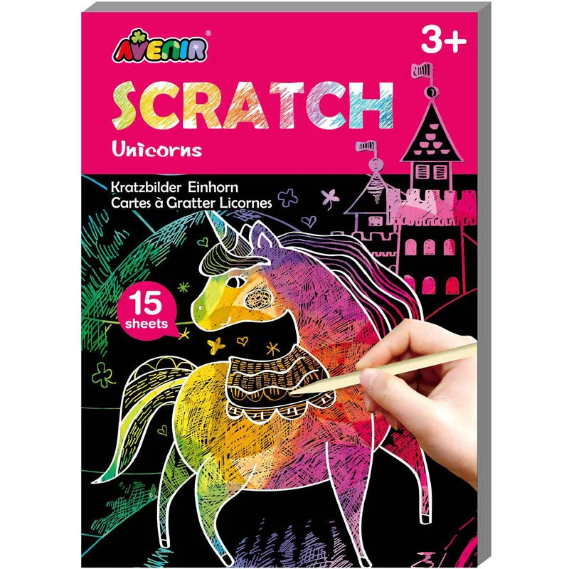 Avenir Mini Scratch Book - Small Notepad for Notes, To-Do Lists & Journaling - Perfect for Office, School & Travel Organization