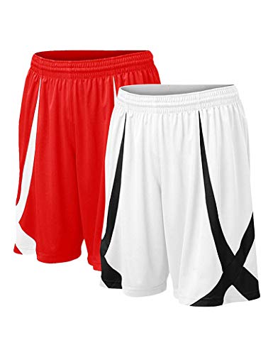 2 Pack Red/White