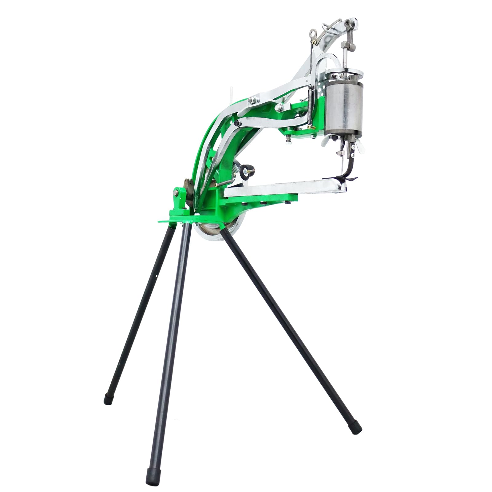 Professional Dual Cotton Nylon Line Shoe Repair Machine - Heavy Duty Cobbler Sewing Equipment with Adjustable Tripod Stand for Leather, Canvas & Sneaker Repair - Perfect for Shoe Shops, DIY Enthusiasts & Home Use