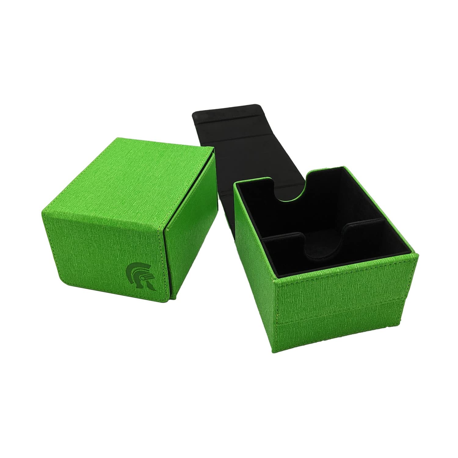Sentinel 130 Deck Box - Waterproof Storage for Outdoor Furniture Cushions, Patio Pillows & Pool Accessories | Heavy-Duty Green Plastic Deck Storage Box for Backyard, Garden & Poolside Organization