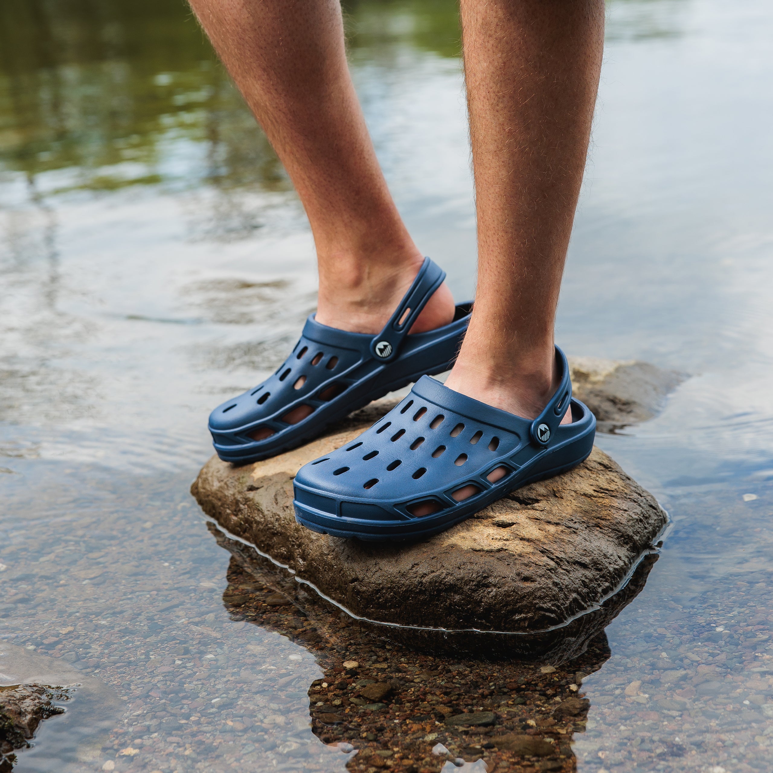 Men's Coniston Ultra Breathable Clogs - Comfortable Slip-On Shoes for Men, Perfect for Indoor/Outdoor, Garden, Beach & Casual Wear