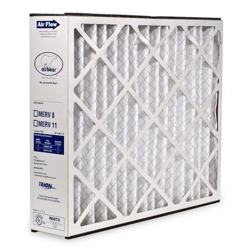 20x25x5 MERV 11 Air Filter Replacement - High Efficiency Furnace AC Filters (Pack of 1) - Traps Dust, Pollen & Pet Dander - Perfect for Home, Office & HVAC Systems