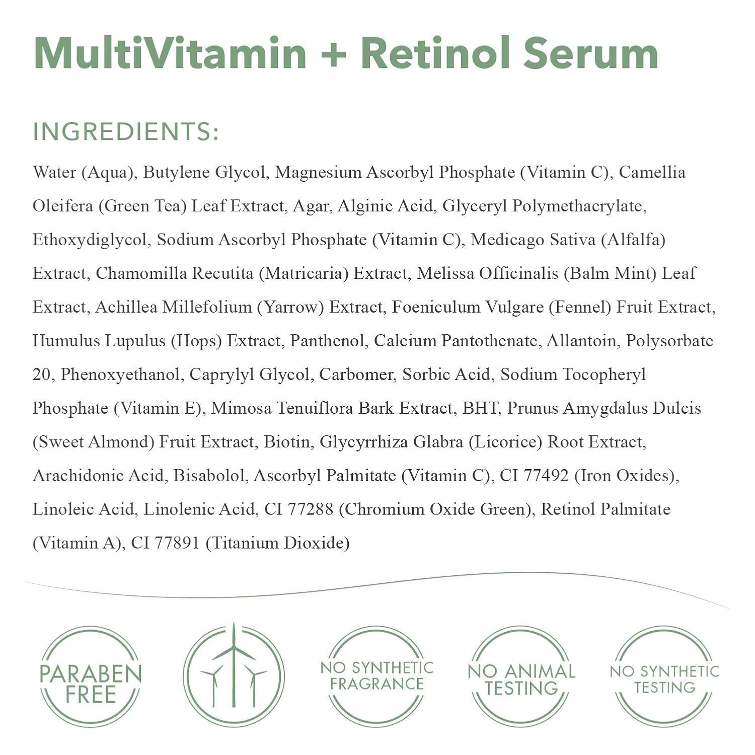 EmerginC MultiVitamin & Retinol Serum with Micro-Encapsulated Spheres & Vitamin C - Anti-Aging Face Serum for Wrinkles, Fine Lines & Sensitive Skin - Reduces Redness & Improves Skin Texture (1.0 oz/30ml) - Perfect for Nighttime Skincare Routine & Daily Anti-Aging Regimen