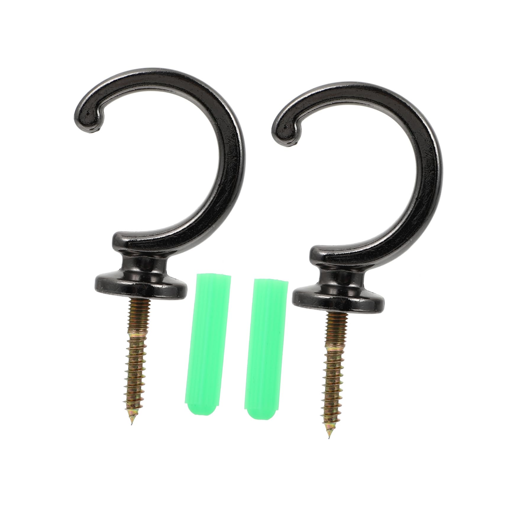 VOSAREA Vintage Curtain Hooks 2-Pack - Drapery Tiebacks for Living Room Decor