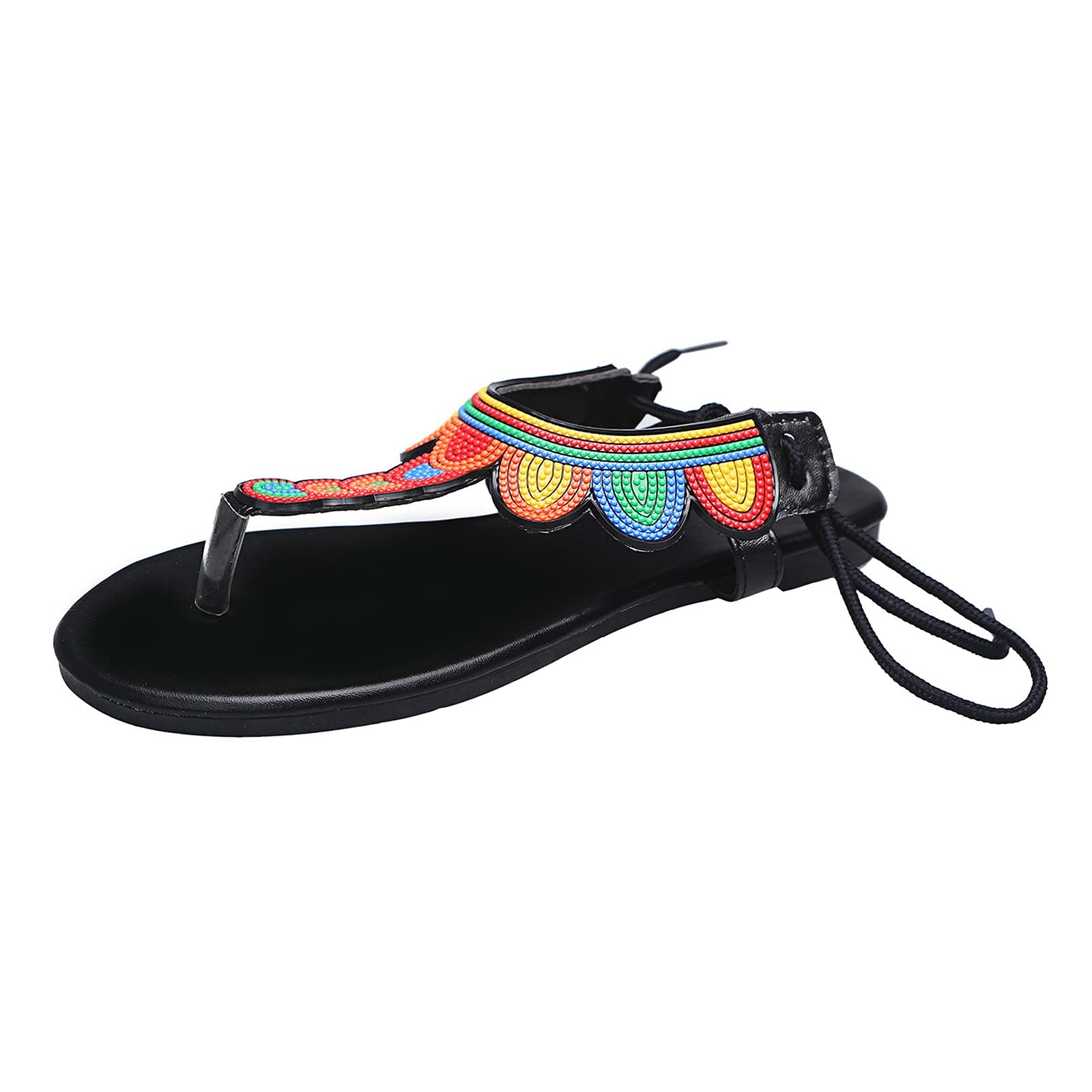 Breathable Women's Casual Sandals with Thick Sole - Comfortable Low Heel Fashion Shoes for Outdoor & Leisure Activities | Perfect for Beach, Walking, and Summer Outfits