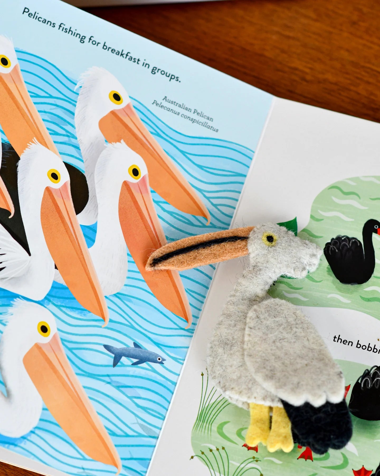 Busy Beaks Interactive Finger Puppets & Storybook Set - Fun Educational Toy for Toddlers, Perfect for Storytime, Preschool Learning & Imaginative Play