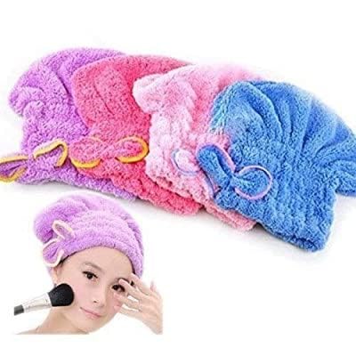 **Sukee Microfiber Hair Towel Wrap for Women – Super Absorbent Quick-Dry Hair Turban for Long Hair, Shower Cap & Salon Use – Perfect for Post-Wash, Gym, Travel & Spa**