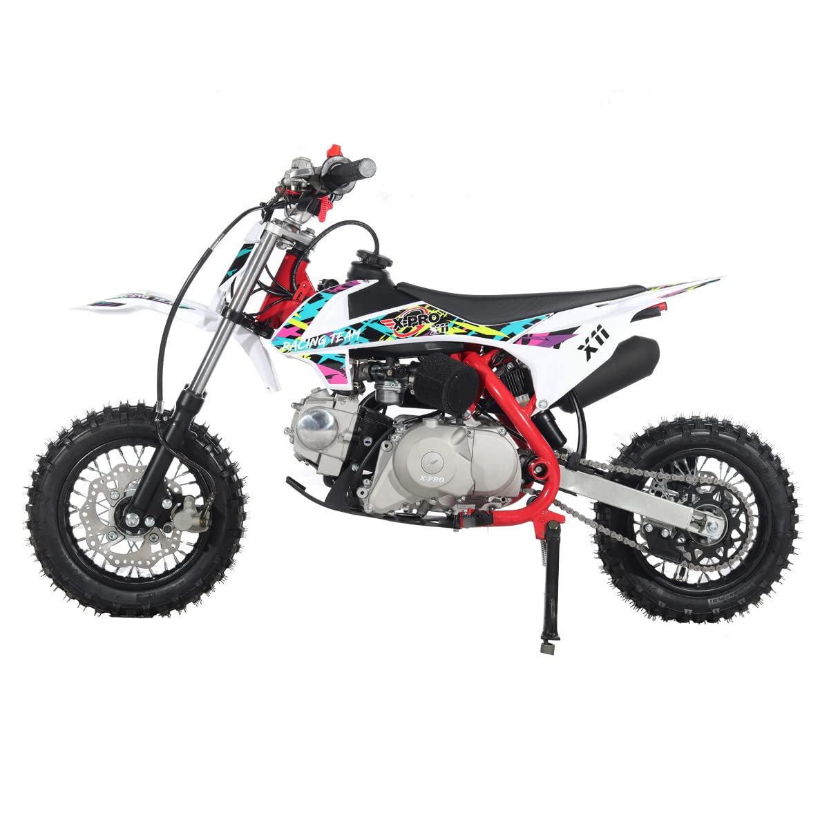 X-PRO X11 110cc Gas Dirt Bike - Automatic Transmission Pit Bike with Electric Start & 10