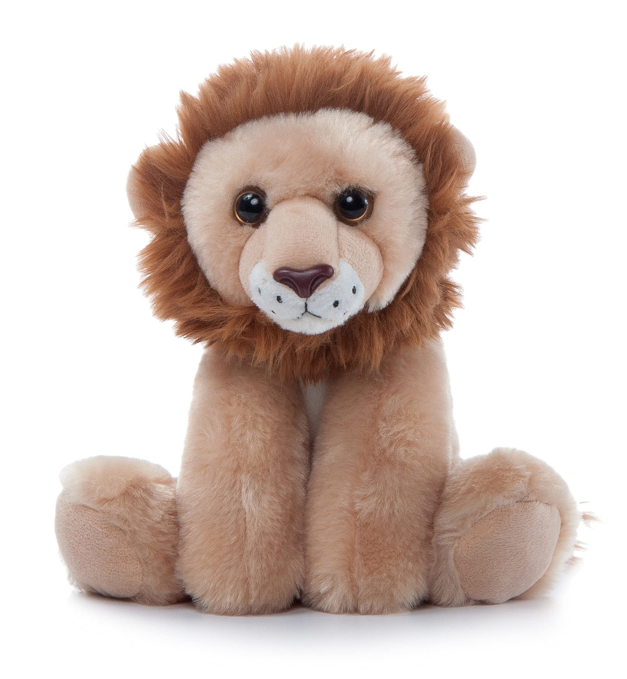 Wild Onez Lion Stuffed Animal - 9 Inch Soft Plush Toy for Kids | Cute Zoo Animal Gift for Birthdays & Nursery Decor | Perfect for Cuddling, Playtime & Safari Themed Rooms