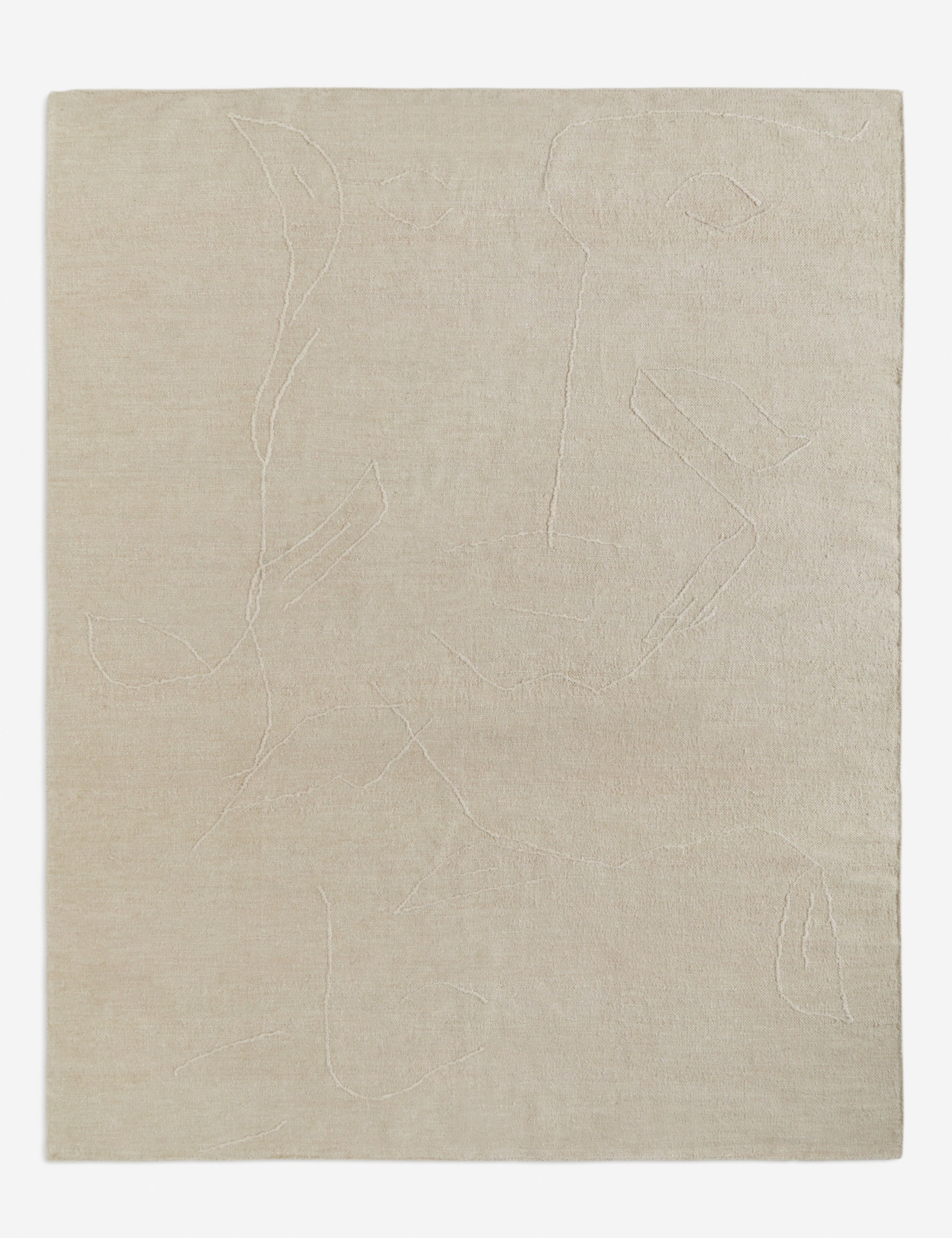 Jake Arnold Beachwood Flatweave Rug - Soft Bohemian Area Rug for Living Room, Bedroom & Dining Room Decor