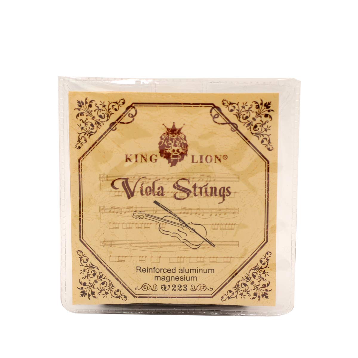 Premium Viola Strings Full Set - 15 & 16 Inch Alloy Strings for Professional & Student Violas | Perfect for Orchestras, Solo Performances & Music Practice