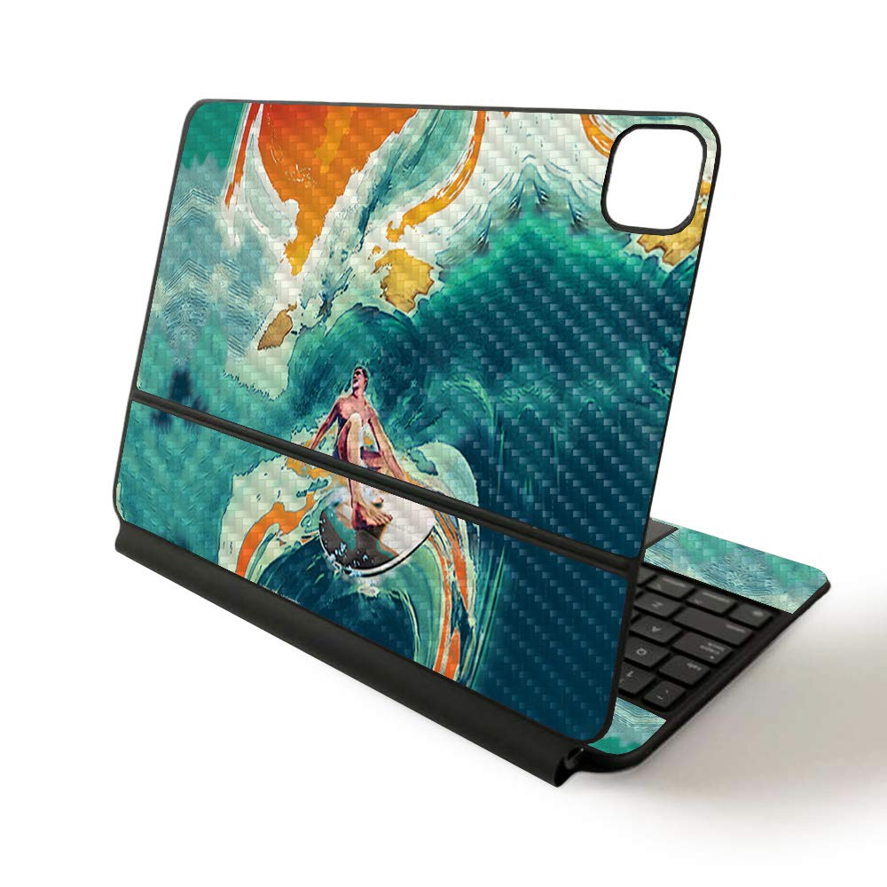 MightySkins Vinyl Decal Wrap Cover for Apple Magic Keyboard iPad Pro 11-inch (2020) - Sushi Design | Protective Durable Skin for Work, Travel & School | Customizable Decorative Keyboard Cover